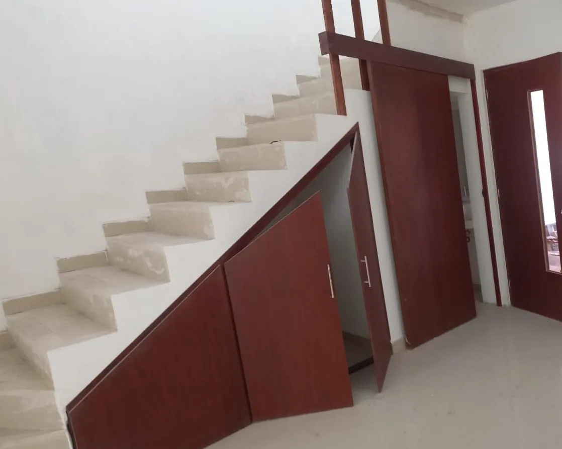 Casa completa en carpintería: abierto