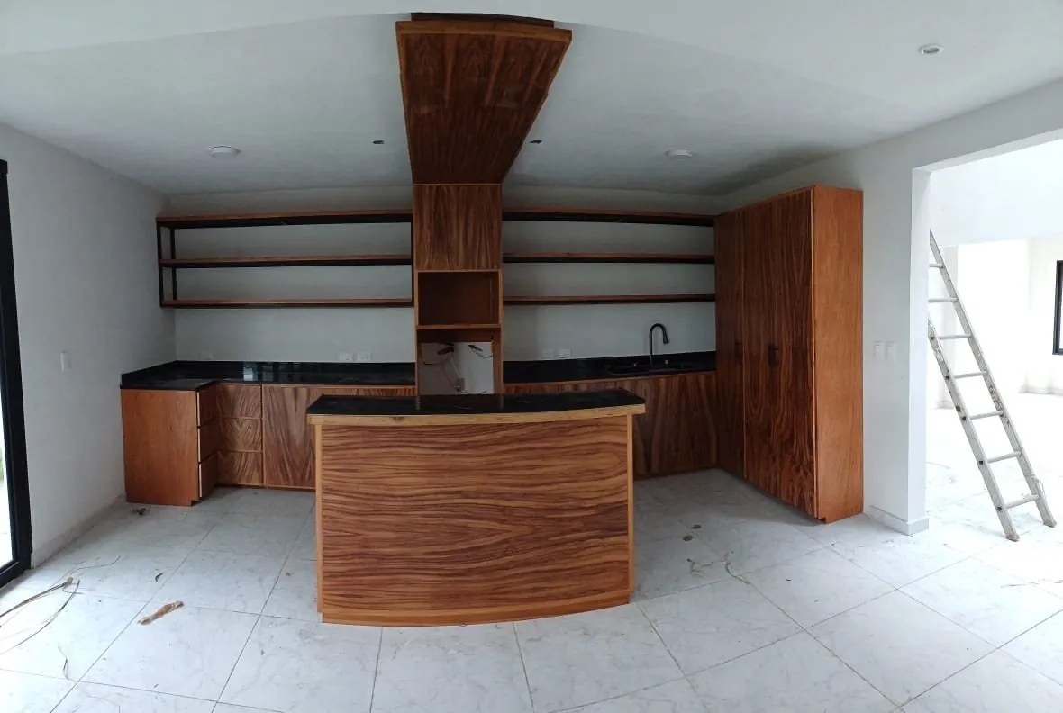 Cocina, puertas y clósets para casa nueva