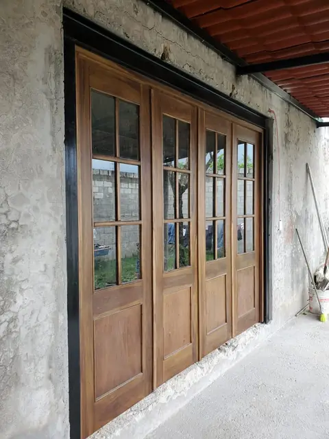 Puertas de aluminio, cristal y herrería — foto 9