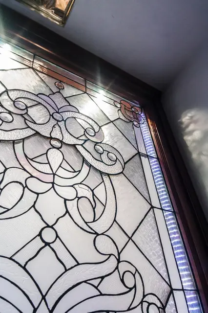 Vitrales decorativos con luz LED — foto 3
